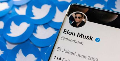 Perfil de Elon Musk en Twitter.