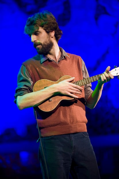Gillem Gisbert de Manel en el Palau de la musica en 2010.