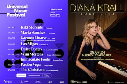 Cartel UMF+Diana Krall