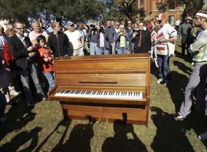 El piano de John Lenon con el que compuso <i> Imagine</i>, en Dallas.