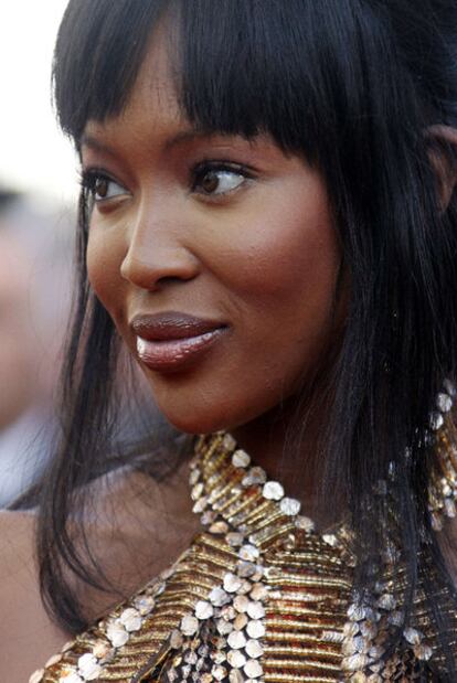 Naomi Campbell, en Cannes.