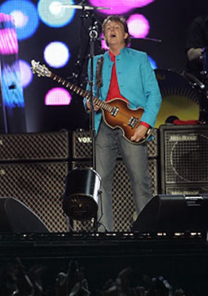 Paul McCartney, en <b><i>La Peineta</b></i> de Madrid.