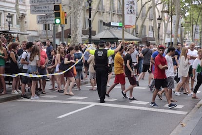 La policia ha acordonat la zona on hi ha hagut el tiroteig.