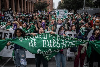 En febrero pasado la Corte Constitucional Colombiana despenalizó el aborto hasta la semana 24 de gestación.