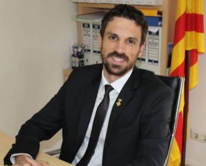 Dante Pérez, the first mayor to say no to Puigdemont.