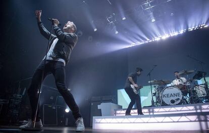 Concierto de Keane en Barcelona, donde actuaron la semana pasada.