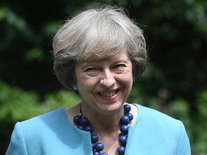 La primera ministra británica, Theresa May.