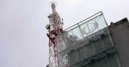 Fotografía de las instalaciones de la empresa Televisa en Ciudad de México (México). 