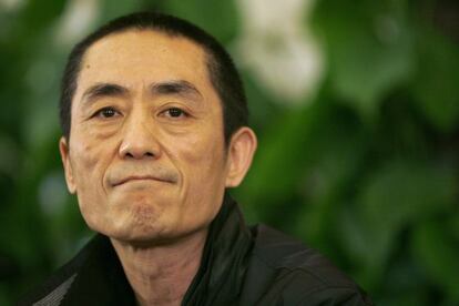 El director de cine chino Zhang Yimou. 