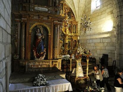 Retablo del Santuario dos Remedios de Vilamaior do Val (Ver&iacute;n) que restaurar&aacute; la firma &Aacute;bside con el visto bueno de la Xunta.