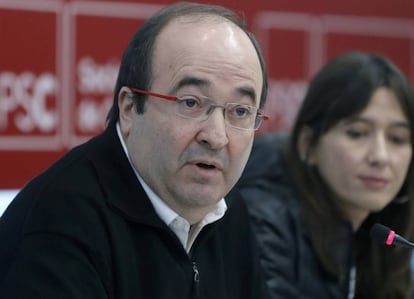 El primer secretario del PSC, Miquel Iceta.