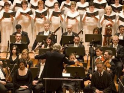 Un concierto de la Real Filharmon&iacute;a en diciembre de 2010. 