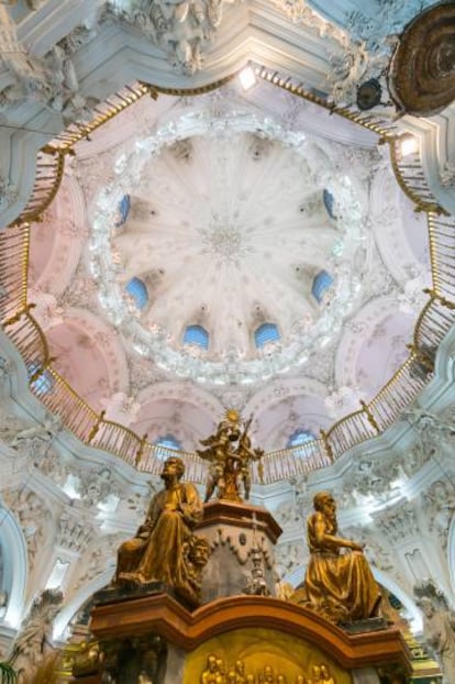 La capilla del Sagrario de la iglesia de la Asunción.