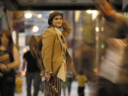 La cantante y guitarrista de jazz Madeleine Peyroux, en una imagen de promoción.