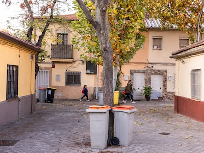 Viviendas unifamiliares en la colonia Sámbara de Madrid.