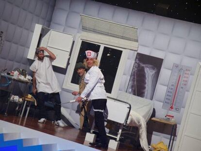 Noche de ‘resbalones’ con Arturo Valls