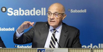 Josep Oliu, presidente de Banco Sabadell.