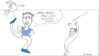 Peridis: balones fuera