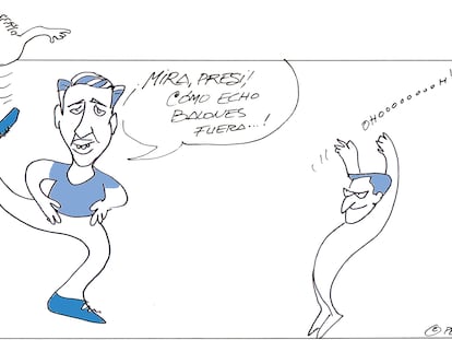 Peridis: balones fuera