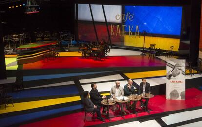 Presentaci&oacute;n de Caf&eacute; Kafka en el Palau de les Arts de Valencia.