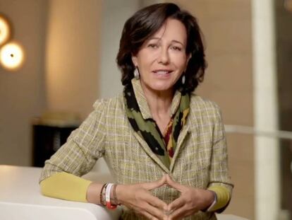 Ana Botín, presidenta de Banco Santander