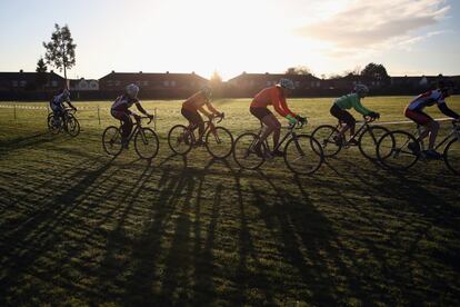 Campeonato nacional de ciclocross en Derby, Inglaterra