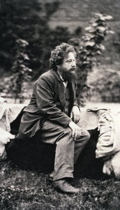 La mayor obsesión de William Morris fue volver a unir las bellas artes y las artesanías.