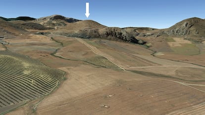 Finca de El Carrascal, donde se ubicaba el 'oppidum' de Sabora.