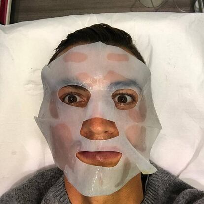 Ronaldo desvela sus secretos de belleza.