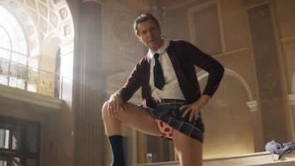 Liam Neeson, en 'Agárralo como puedas'.