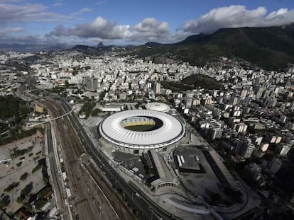 Vista a&eacute;rea de Maracan&aacute;. 