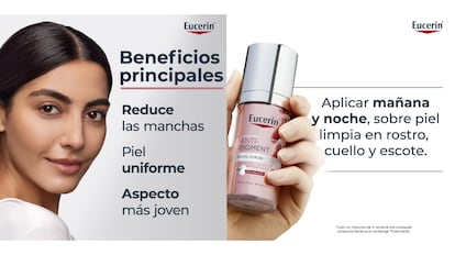 Este sérum de Eucerin antimanchas tiene un 97% de eficacia en la reducción de las manchas.