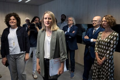 La consellera de Derechos Sociales e Inclusión del Gobierno de la Generalitat de Cataluña, Mònica Martínez Bravo, anuncia la reforma integral de la DGAIA (Dirección General Atención a la Infancia y la Adolescencia).