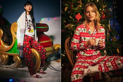 Repletos de iconos pop, los pijamas de la colección Homewear de Lefties son perfectos para recrearnos en nuestros gustos inconfesables.