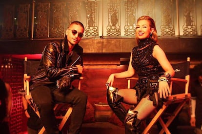 Maluma y Thal&iacute;a.