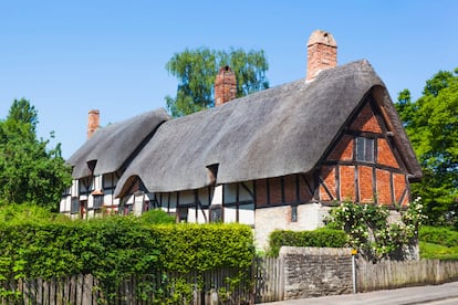 El cottage de Stratford-Upon-Avon, en una imagen de 1999.