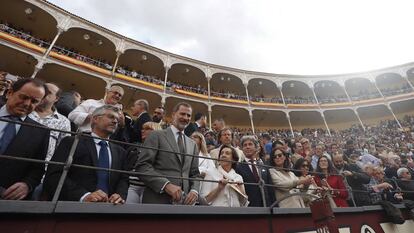 El Rey Felipe VI asistió por vez primera a la Corrida de la Prensa en 2018.
