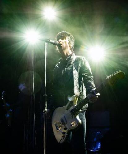 Johnny Marr, durante su concierto en Madrid. 