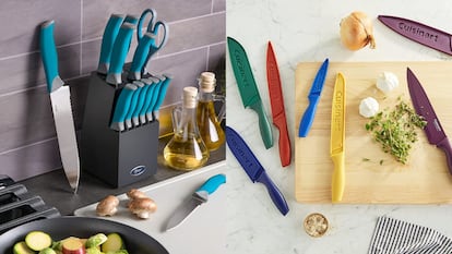 Estos cuchillos de cocina son ideales para preparar correctamente todos tus alimentos