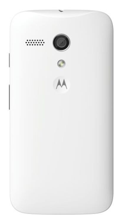 La carcasa del Moto G con 4G, por detrás.