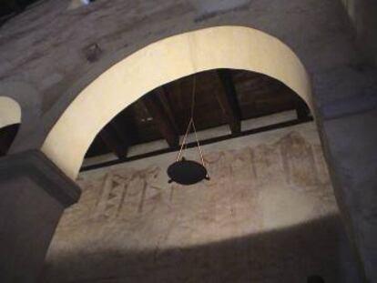 Naves de la iglesia prerrománica de Priesca