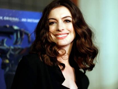 Anne Hathaway, en el estreno de &#039;Colossal&#039;, en Los &Aacute;ngeles, el 4 de abril.