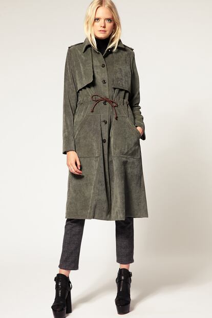 De ante, en verde militar y cuerda fruncida. De Surface to Air para Asos. Precio: 628,16 euros