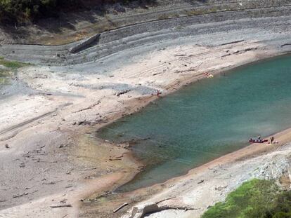 El pantano de Siurana, en una imagen de 2016.