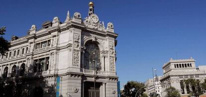 Sede del Banco de España en Madrid.