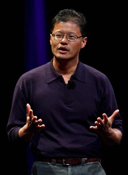 El consejero delegado de Yahoo!, Jerry Yang.