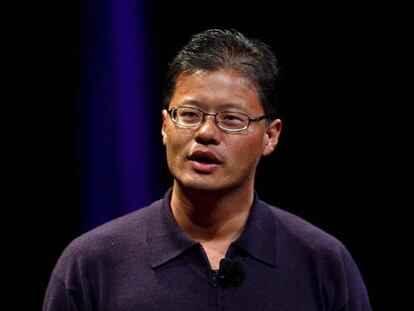 El consejero delegado de Yahoo!, Jerry Yang.
