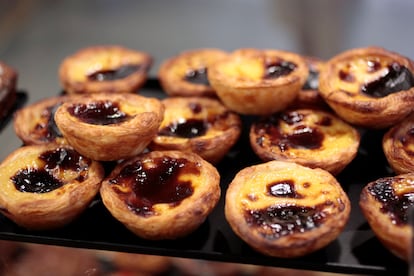 Los pastéis de Belém son algunas de las especialidades de Clan Obrador, en Madrid.