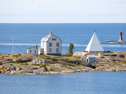 Isla de Kobba Klintar, cerca de Mariehamn (Finlandia). 