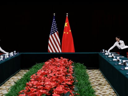 Cumbre diplomática entre China y Estados Unidos.